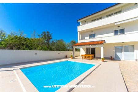 Villa Bianca - swimming pool Privlaka Horvátország