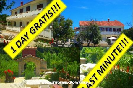 Apartmanok Vesna Rab sziget Horvátország