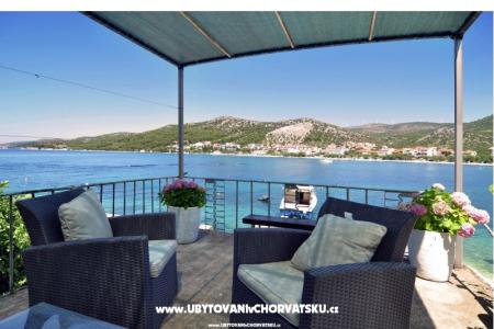 Apartman Zoranka a strandon Trogir Horvátország
