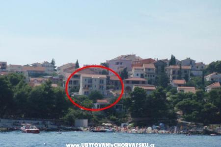 Apartmanok Diocles Trogir Horvátország