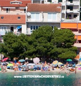 Apartmanok PLAŽA Tučepi Horvátország