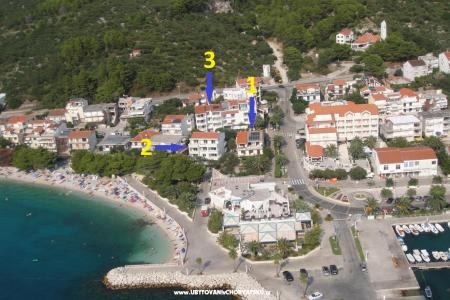 Apartmanok Ševelj Tučepi Horvátország