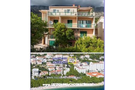 Apartmanok Šimun Tučepi Horvátország