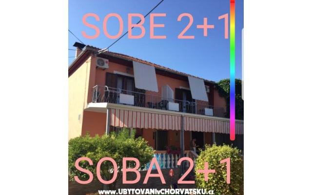Apartmanok i Szobák Ivo – Szálláshely Bibinje Horvátország