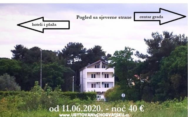 Apartmanok Vranela – Szálláshely Biograd Horvátország
