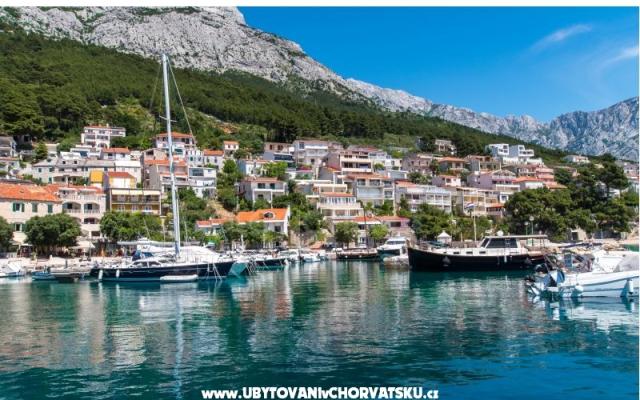 Beachfront Brela Apartmanok – Szálláshely Brela Horvátország