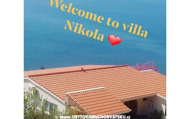 Villa Nikola – Szálláshely Brela Horvátország