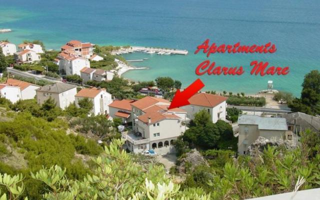 Apartmanok Clarus Mare – Szálláshely Dugi Rat Horvátország