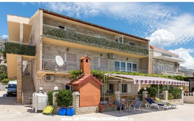 Beach apartments Villa Mirjana – Szálláshely Dugi Rat Horvátország