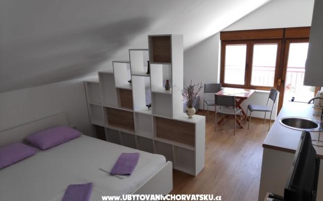 Apartmanok Aničić – Szálláshely Gradac – Podaca Horvátország