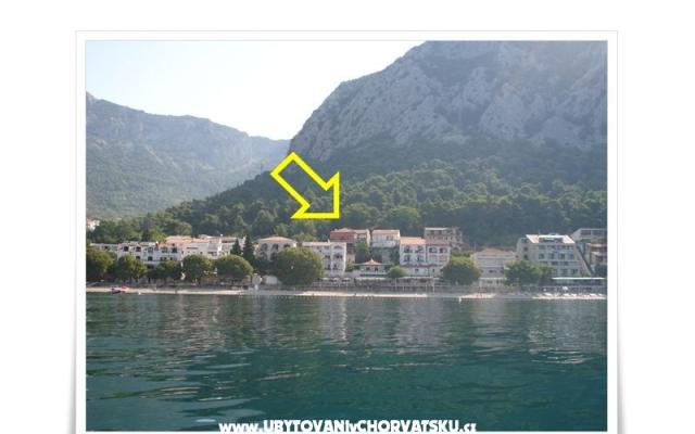 Apartmanok Lasic – Szálláshely Gradac – Podaca Horvátország