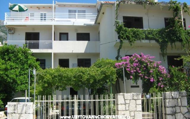 Apartmanok Petra-Gradac – Szálláshely Gradac – Podaca Horvátország