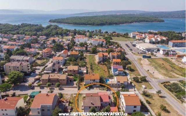 Apartmanok Bačani-Punat  – Szálláshely Krk sziget Horvátország