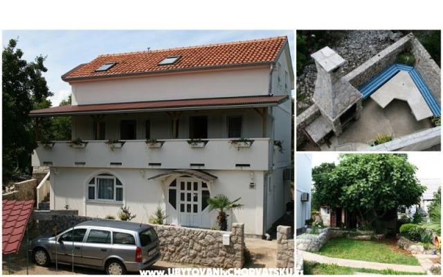 Apartmanok  Miskovic – Szálláshely Krk sziget Horvátország