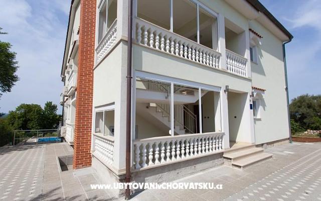 Apartmanok Gorančica – Szálláshely Krk sziget Horvátország