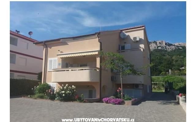 Baška Apartmanok Dorić – Szálláshely Krk sziget Horvátország