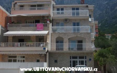 Apartmanok Katić  – Szálláshely Makarska Horvátország
