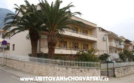Szobák - Tonći – Szálláshely Makarska Horvátország