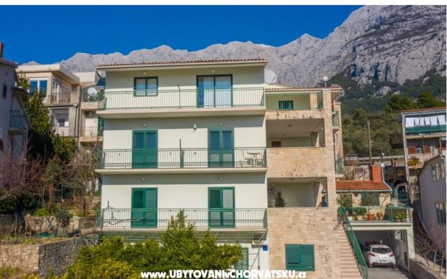 Apartmanok Villa Bešker – Szálláshely Makarska Horvátország