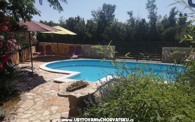Sunny pool Apartmanok – Szálláshely Maslenica Horvátország