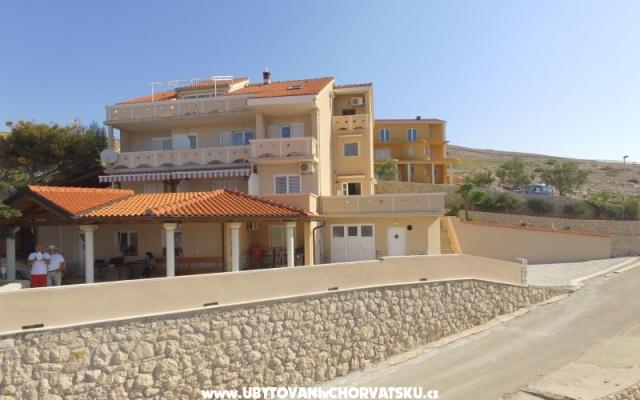 Apartmanok Egidio – Szálláshely Novalja - Pag Horvátország