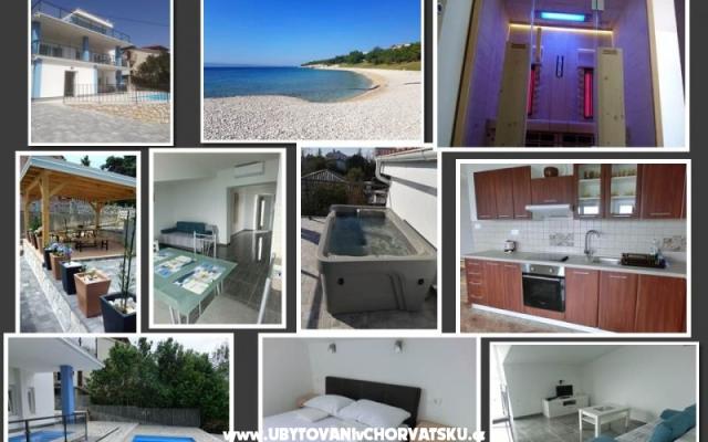 Apartmanok Bribirska – Szálláshely Novi Vinodolski Horvátország