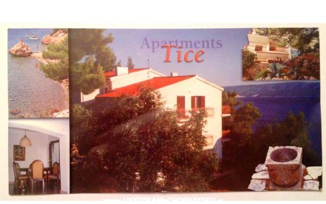 Apartmanok Tice – Szálláshely Omis Horvátország