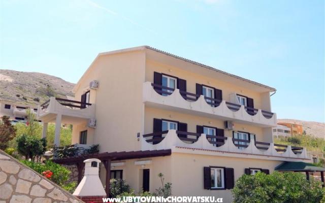 Apartmanok Valentić – Szálláshely Pag sziget Horvátország