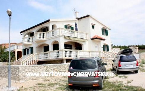 Apartmanok Kovačić - Villa Mila – Szálláshely Pag sziget Horvátország