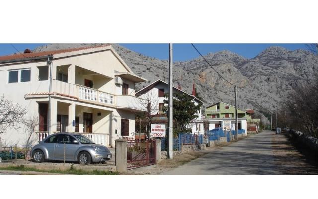 Apartmanok Ćićo – Szálláshely Starigrad Paklenica Horvátország