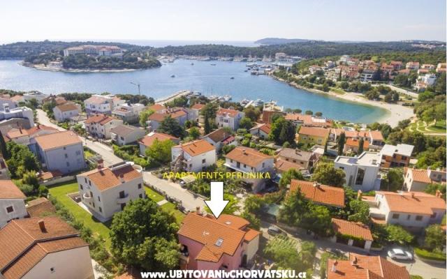 Apartmanok Perunika – Szálláshely Pula Horvátország