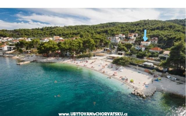 Apartmanok Slatine  – Szálláshely Trogir Horvátország