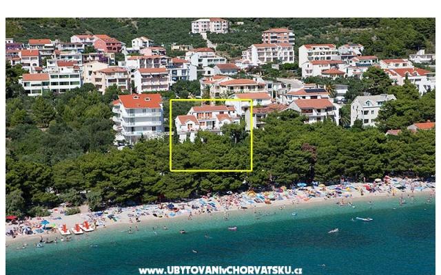 Apartmanok Marija Pašalić – Szálláshely Tucepi Horvátország