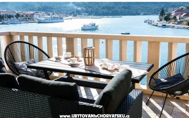 Apartmanok Dea Caeli – Szálláshely Vela Luka – Korcula Horvátország
