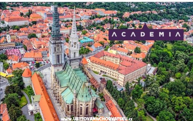 Apartmanok Academia – Szálláshely Zagreb Horvátország