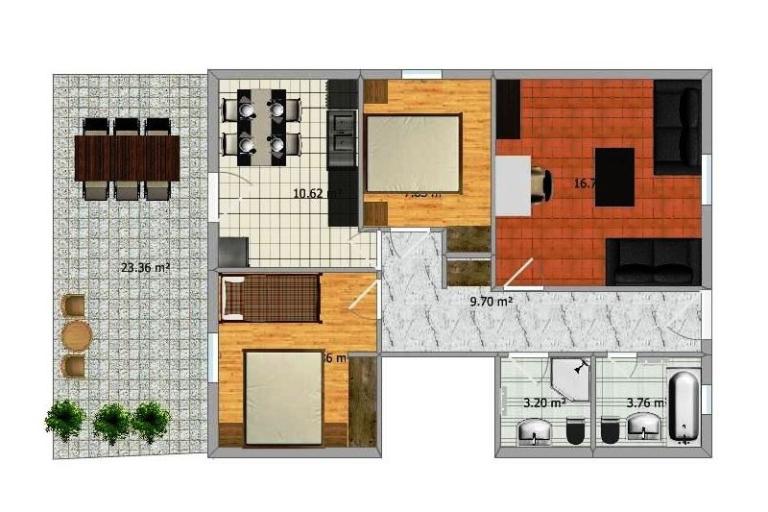 Apartmanok Villa Vanja – fotó 7