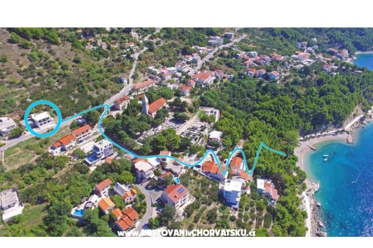 Apartmanok Ankica-Jurica Brela – fotó 4