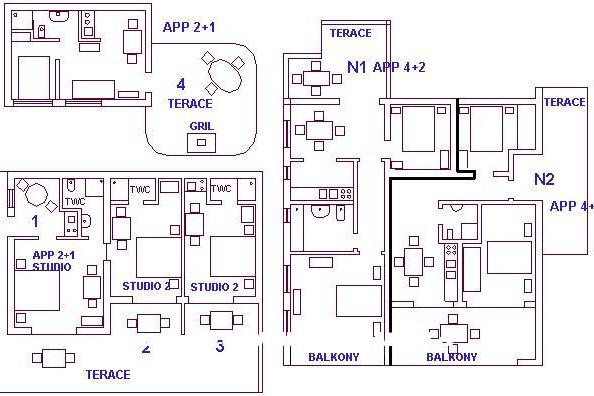 Apartmanok Tudor Krk – fotó 2