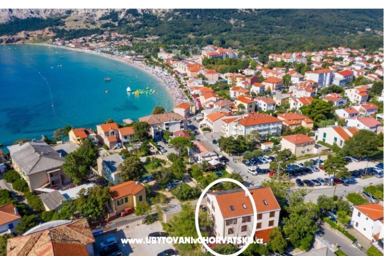 Apartmanok Željko-Baška – fotó 3