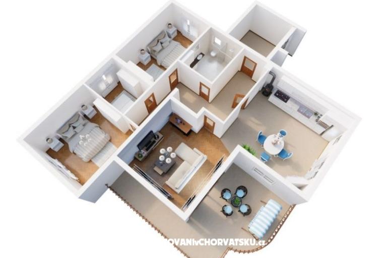 Wide Apartman with Pool  – fotó 18
