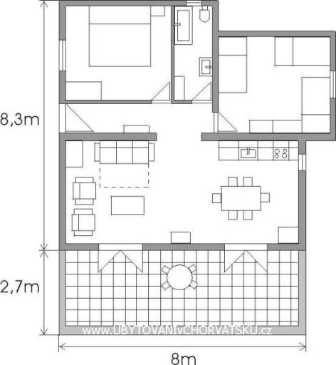 Apartmanok Kuić – fotó 6