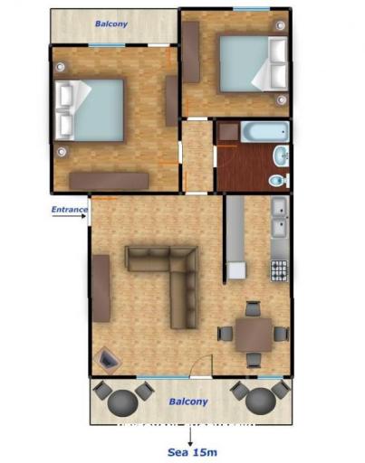Apartmanok Nakir – fotó 13